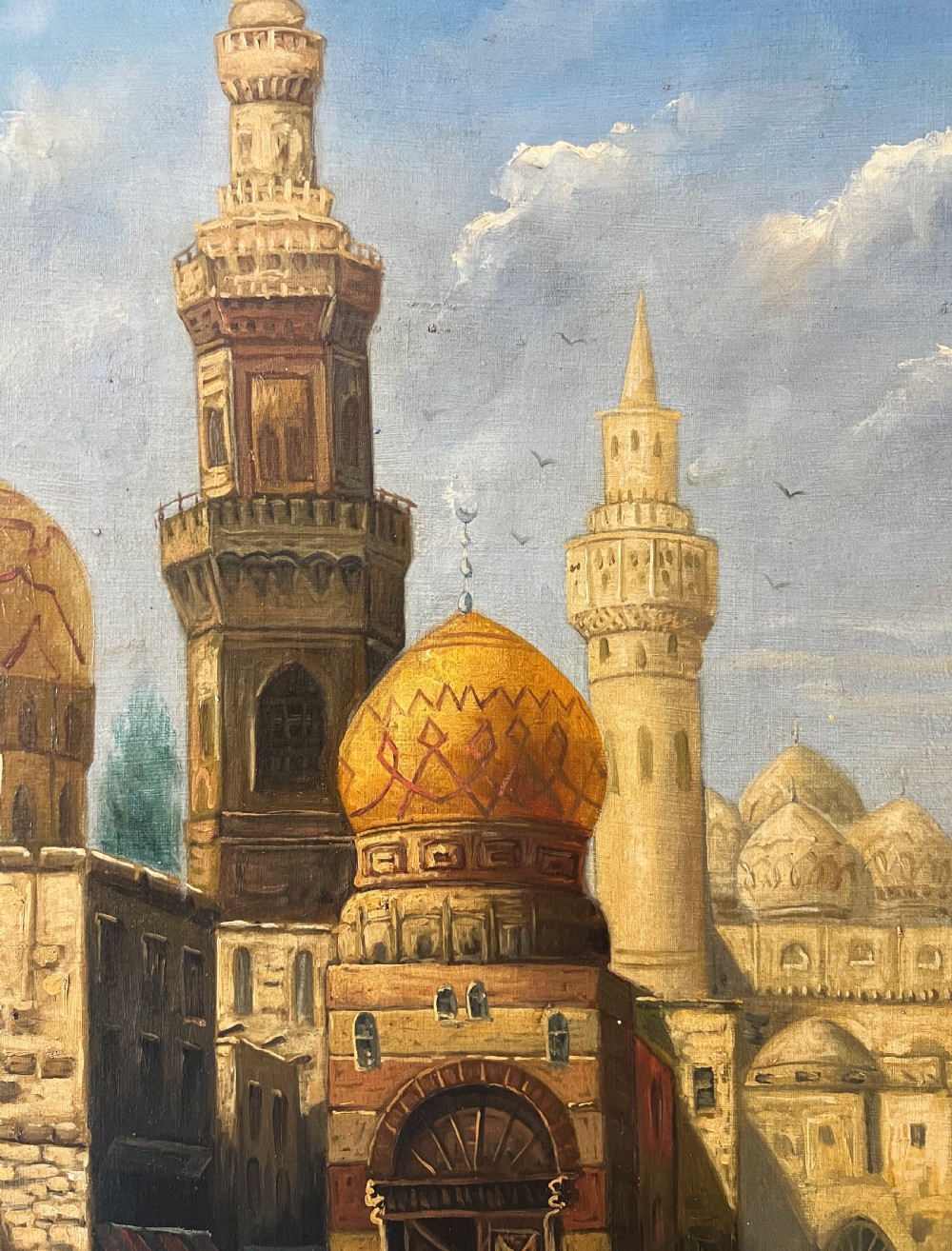 A Fine Pair Of Late 19th Century Oil On Canvas Oriental Paintings, Signed H. Carnier View V