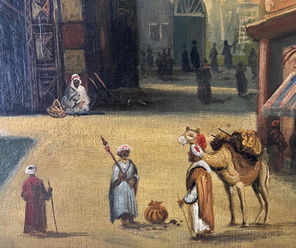 A Fine Pair Of Late 19th Century Oil On Canvas Oriental Paintings, Signed H. Carnier View VI
