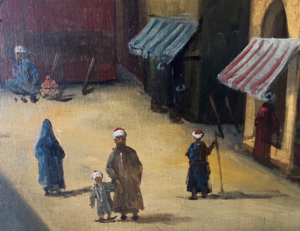 A Fine Pair Of Late 19th Century Oil On Canvas Oriental Paintings, Signed H. Carnier View VII