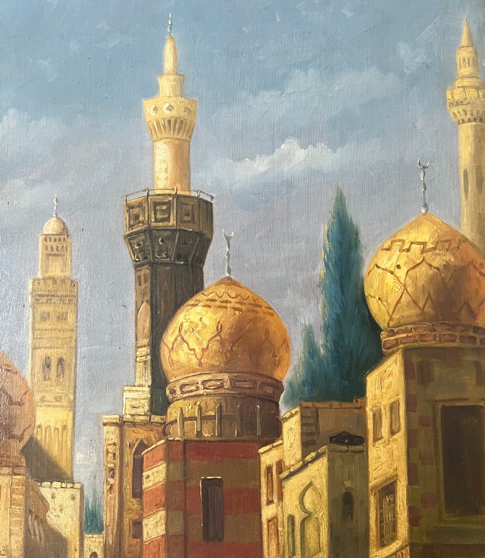 A Fine Pair Of Late 19th Century Oil On Canvas Oriental Paintings, Signed H. Carnier View IX