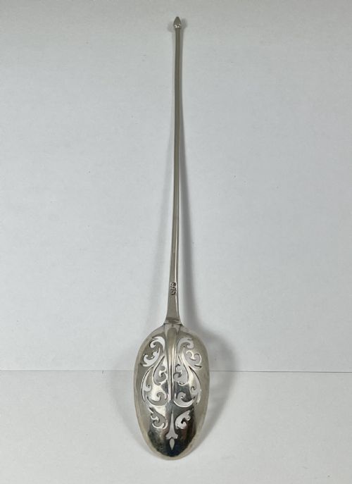George I Rare Silver Mote Spoon, London C1720