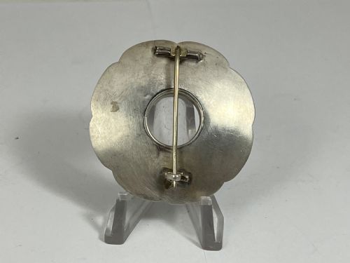 fig 1. Victorian Scottish agate silver brooch, c. 1860