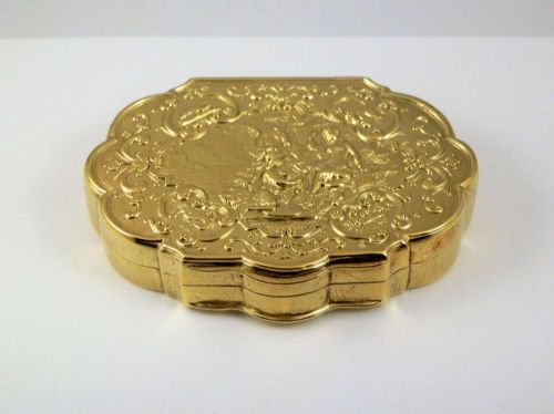 George IV Silver Gilt Snuff Box, Birmingham 1826