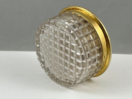 GEORGE IV SILVER GILT ANTIQUE TRAVELLING INK WELL LONDON 1828 - ADDITIONAL PHOTO 5