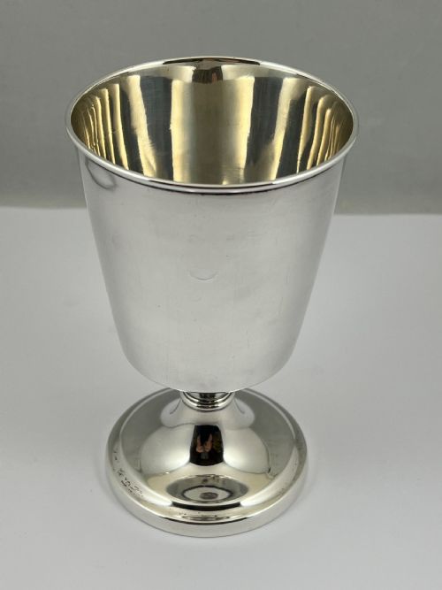 George III Antique Silver Goblet by Mathew Boulton Birmingham 1809