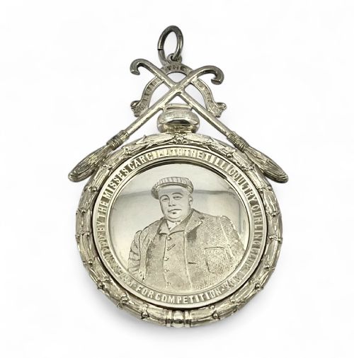 EDWARDIAN ANTIQUE SILVER CURLING CARGILL MEDAL DAVID MCGREGOR PERTH 1902 - ADDITIONAL PHOTO 3