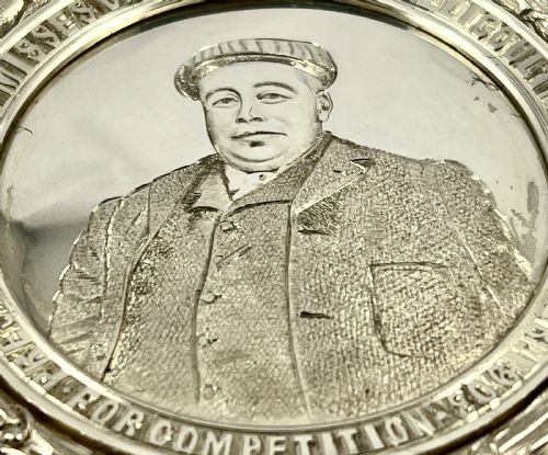 EDWARDIAN ANTIQUE SILVER CURLING CARGILL MEDAL DAVID MCGREGOR PERTH 1902 - ADDITIONAL PHOTO 9