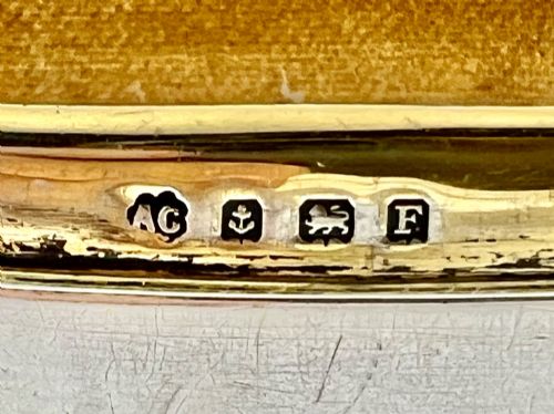 ART DECO ANTIQUE SILVER AND ENAMEL JEWELLERY BOX BIRMINGHAM 1930 - ADDITIONAL PHOTO 6