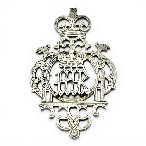 Victorian Scottish Antique Silver “Mary” Brooch, Inverness C.1866