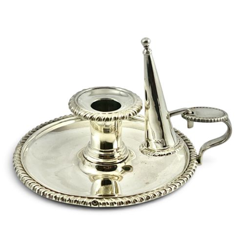 George III Antique Silver Chamberstick, Mathew Bolton 1797.