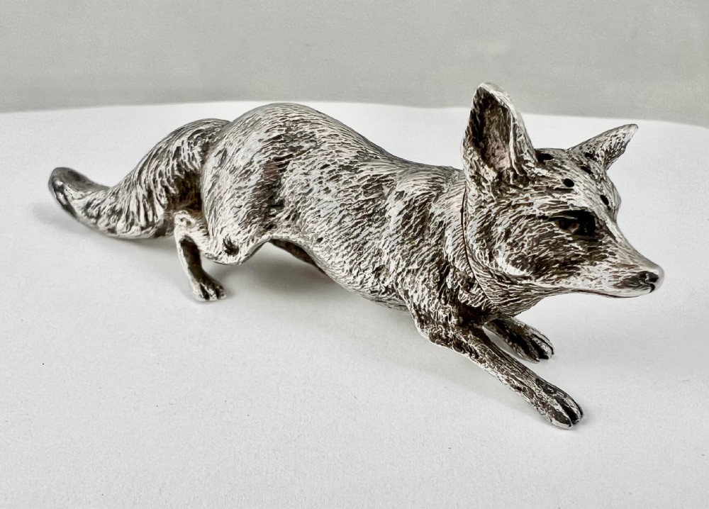 Victorian silver fox pepperette View VII