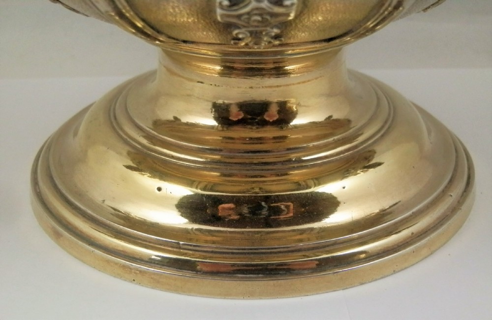 George II large silver gilt lidded cup, London 1748, By William Cripps View VI