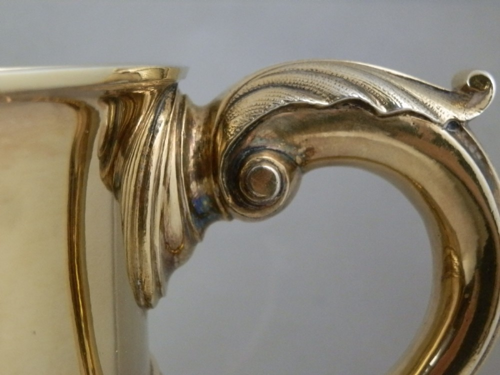 George II large silver gilt lidded cup, London 1748, By William Cripps View XIV