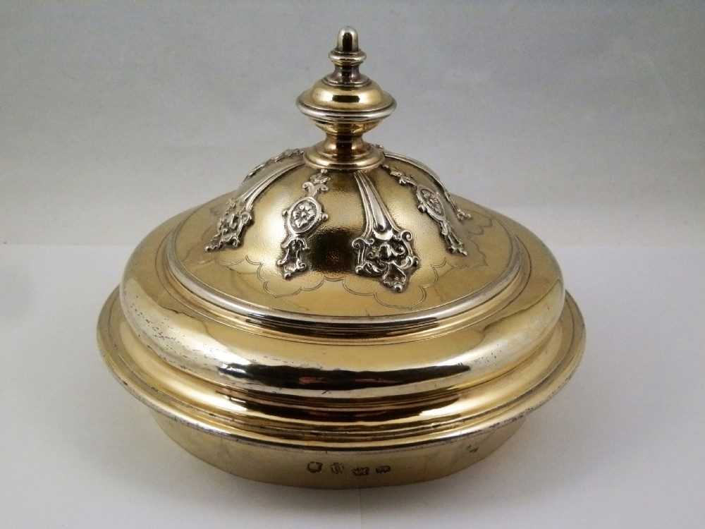 George II large silver gilt lidded cup, London 1748, By William Cripps View XV
