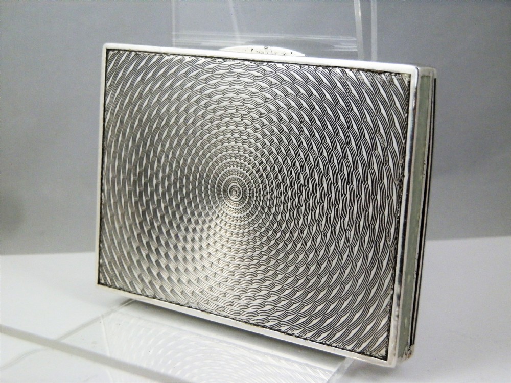Silver and enamel box, continental c.1920 View III