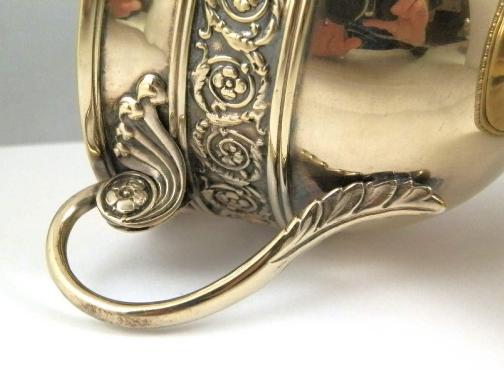 George III silver gilt bowl, Benjamin Smith London 1817 View VIII