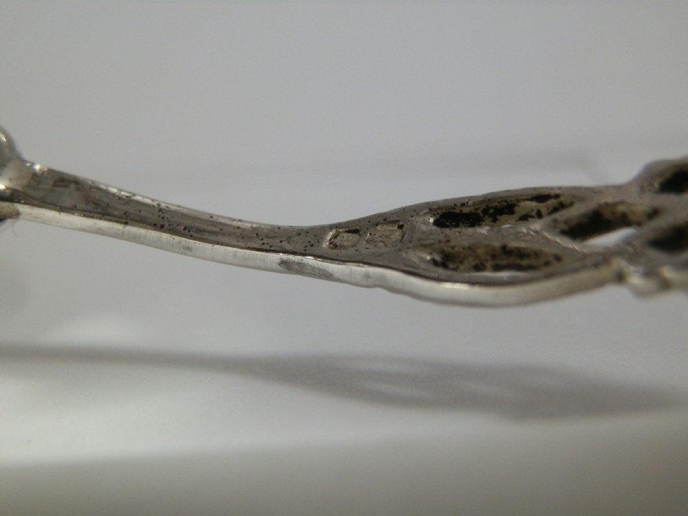 Chester Edwardian silver bonbon basket, Chester 1908 View VII