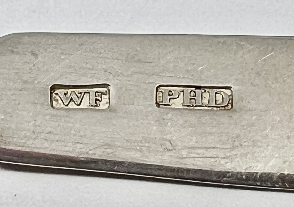 Scottish Provincial Silver tea spoon, Wm Ferguson, Peterhead c.1810 View II