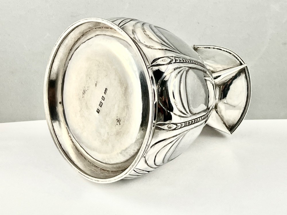 Art deco silver Vodka or liqueur decanter, L.N. Grffiths 1935 View VII
