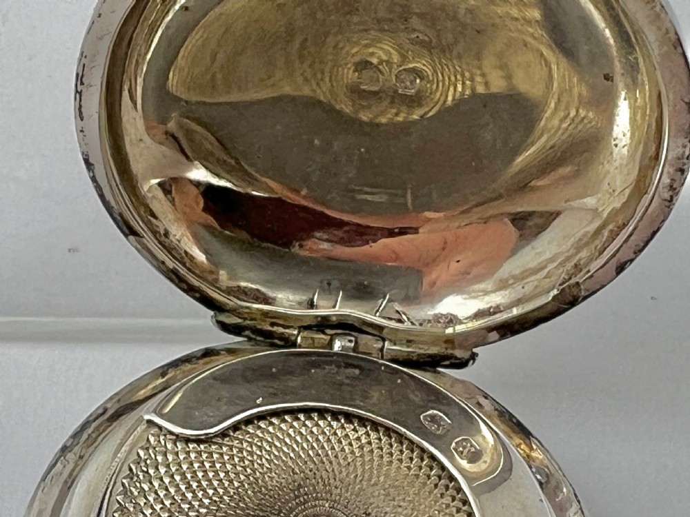 Antique Victorian silver and agate sovereign holder, 1897 View III