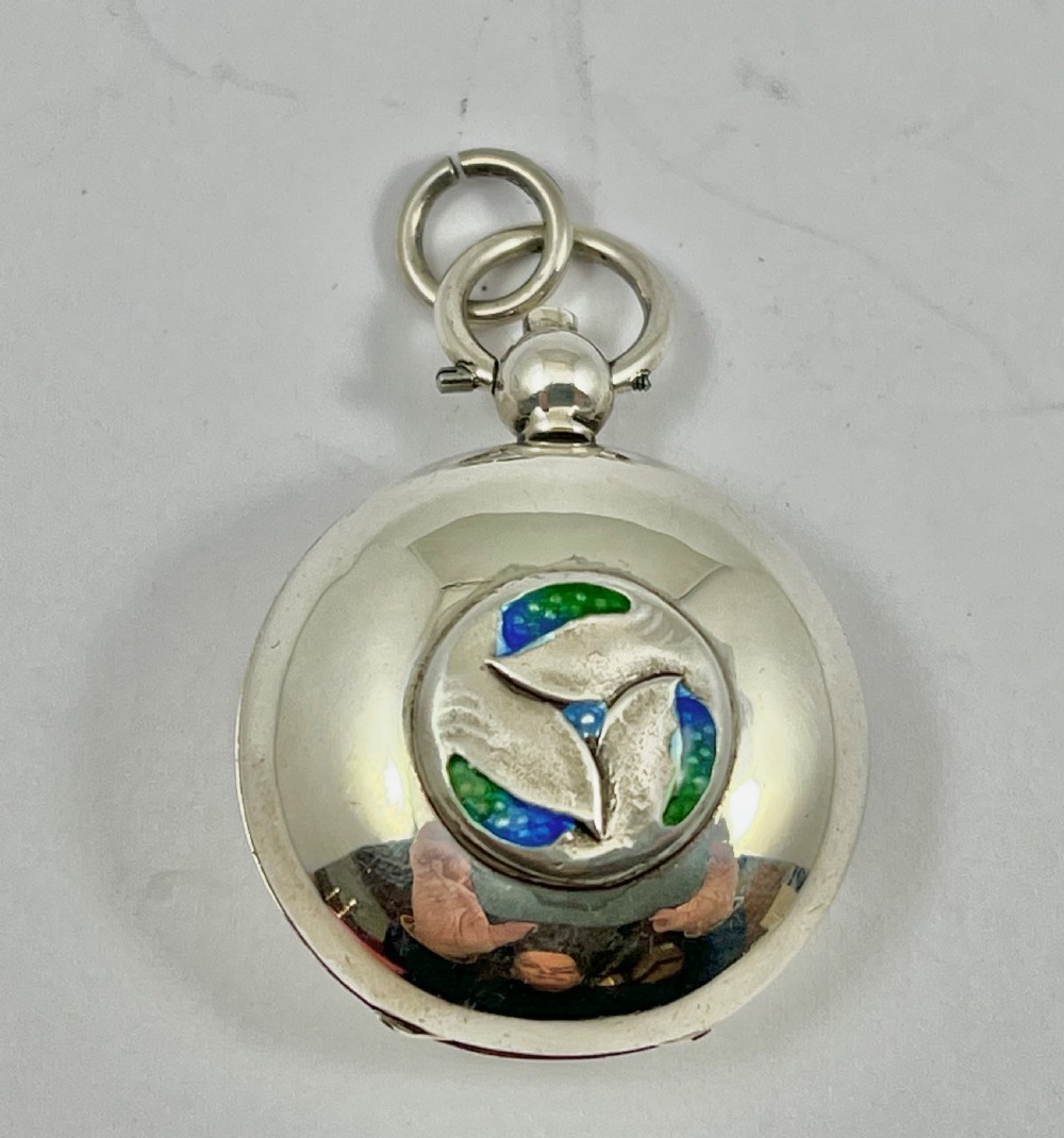 Archibald Knox designed enamelled Liberty’s sovereign case, 1913