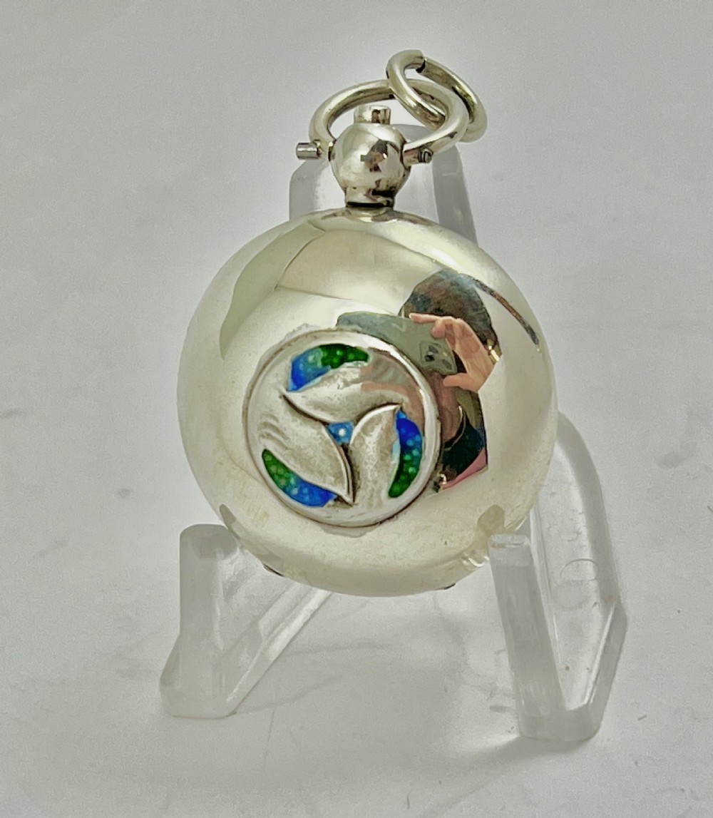 Archibald Knox designed enamelled Liberty’s sovereign case, 1913 View II