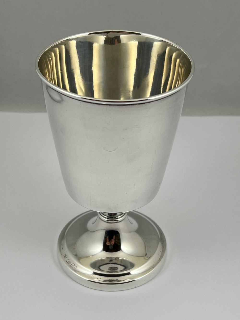 George III antique silver goblet by Mathew Boulton Birmingham 1809