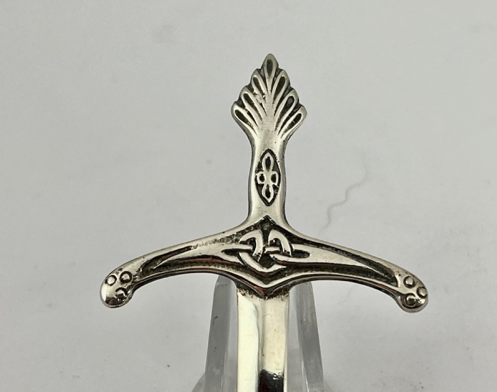 Alexander Ritchie silver bookmark, Iona c.1910 View II