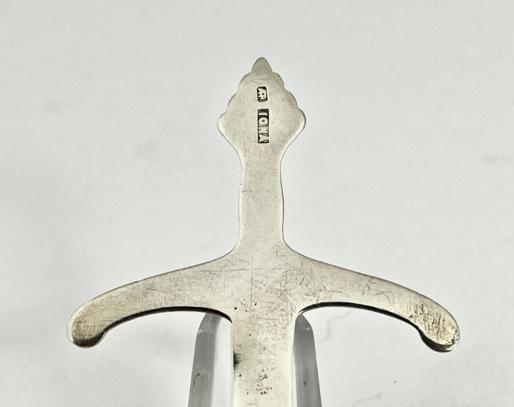Alexander Ritchie silver bookmark, Iona c.1910 View IV