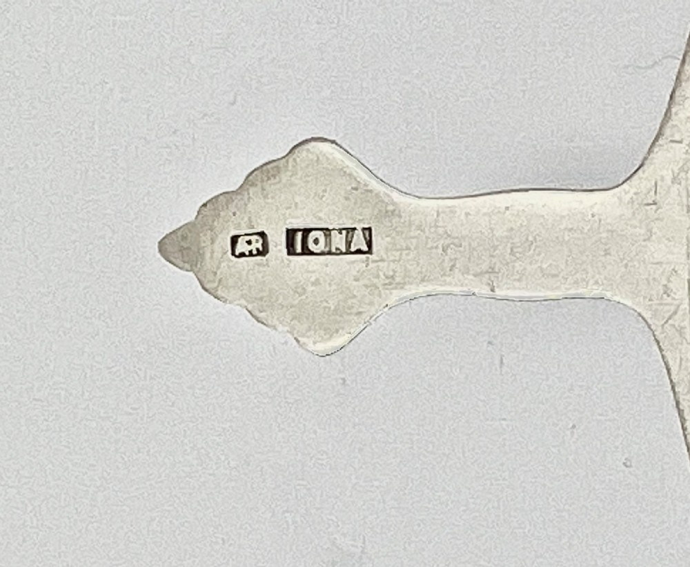 Alexander Ritchie silver bookmark, Iona c.1910 View V