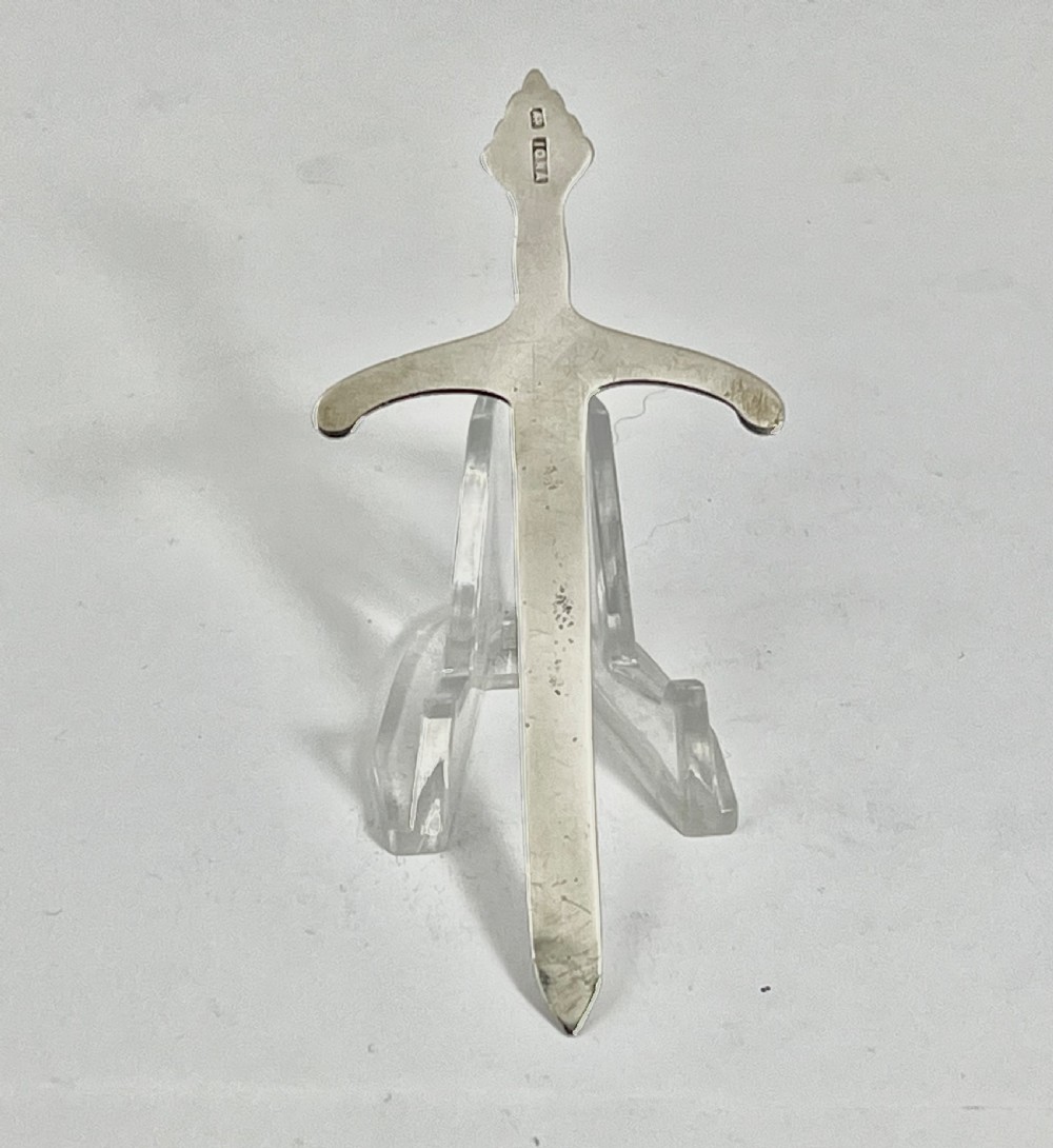 Alexander Ritchie silver bookmark, Iona c.1910 View VI