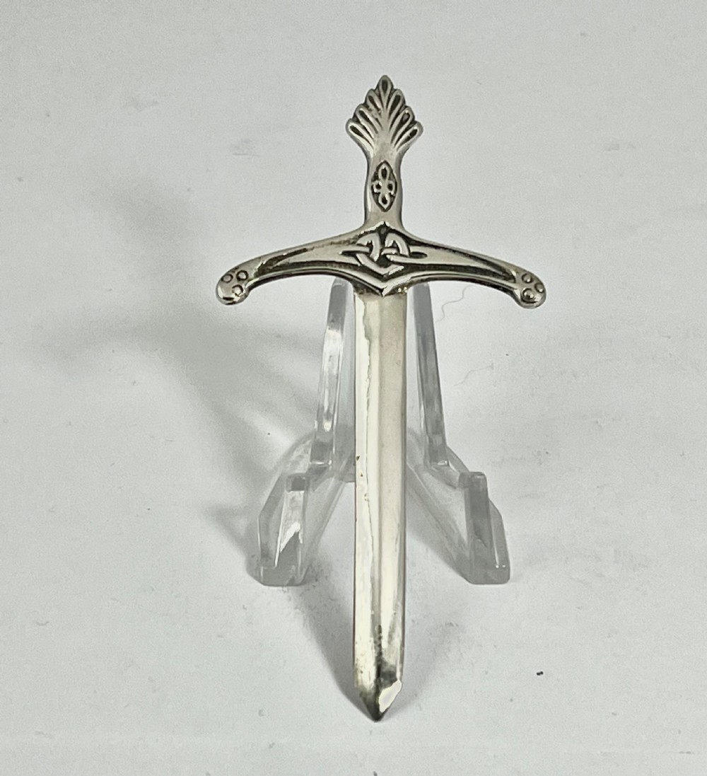 Alexander Ritchie silver bookmark, Iona c.1910 View VII