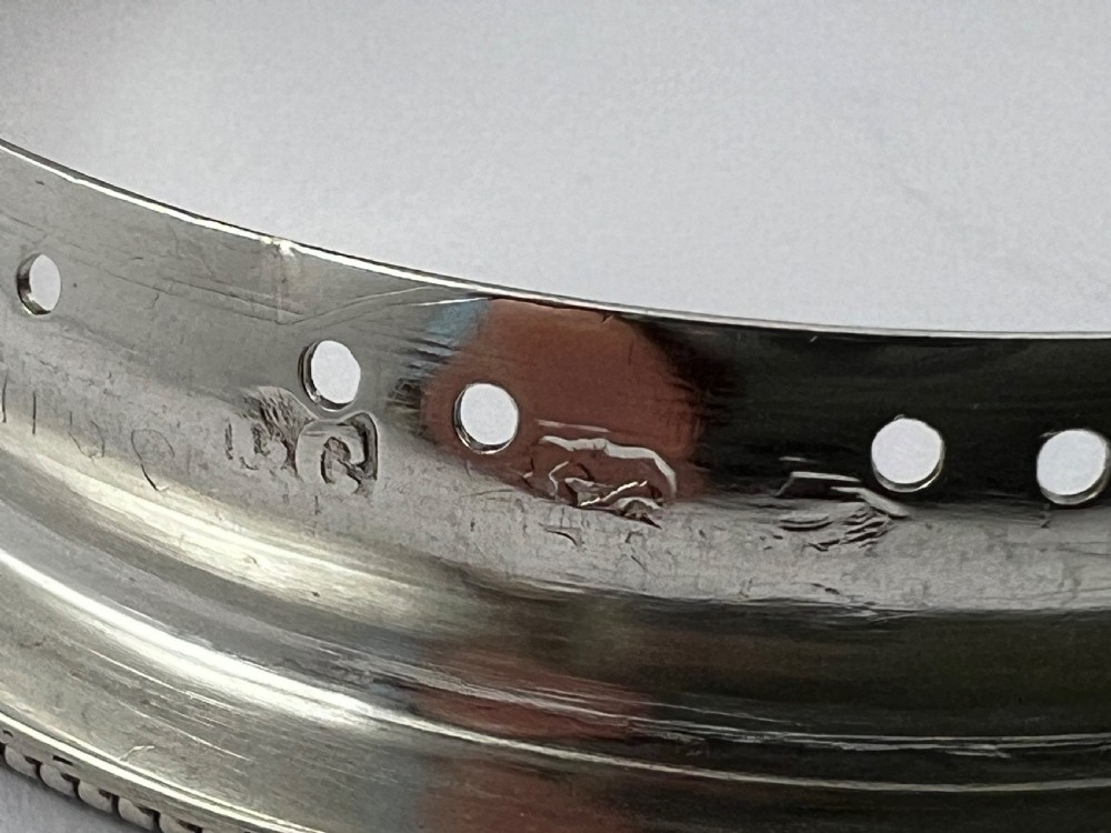 George III silver 3 piece wine funnel, London 1785 View VII