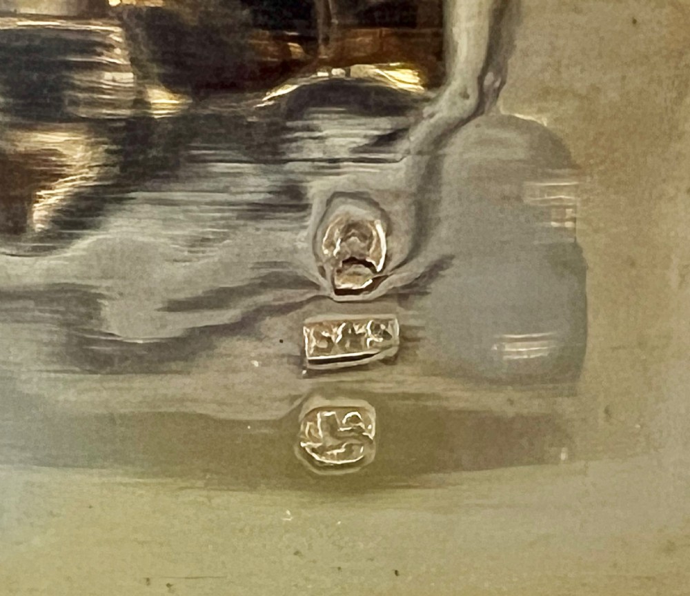 George III antique silver satchel style snuff box, Birmingham 1818 View VIII