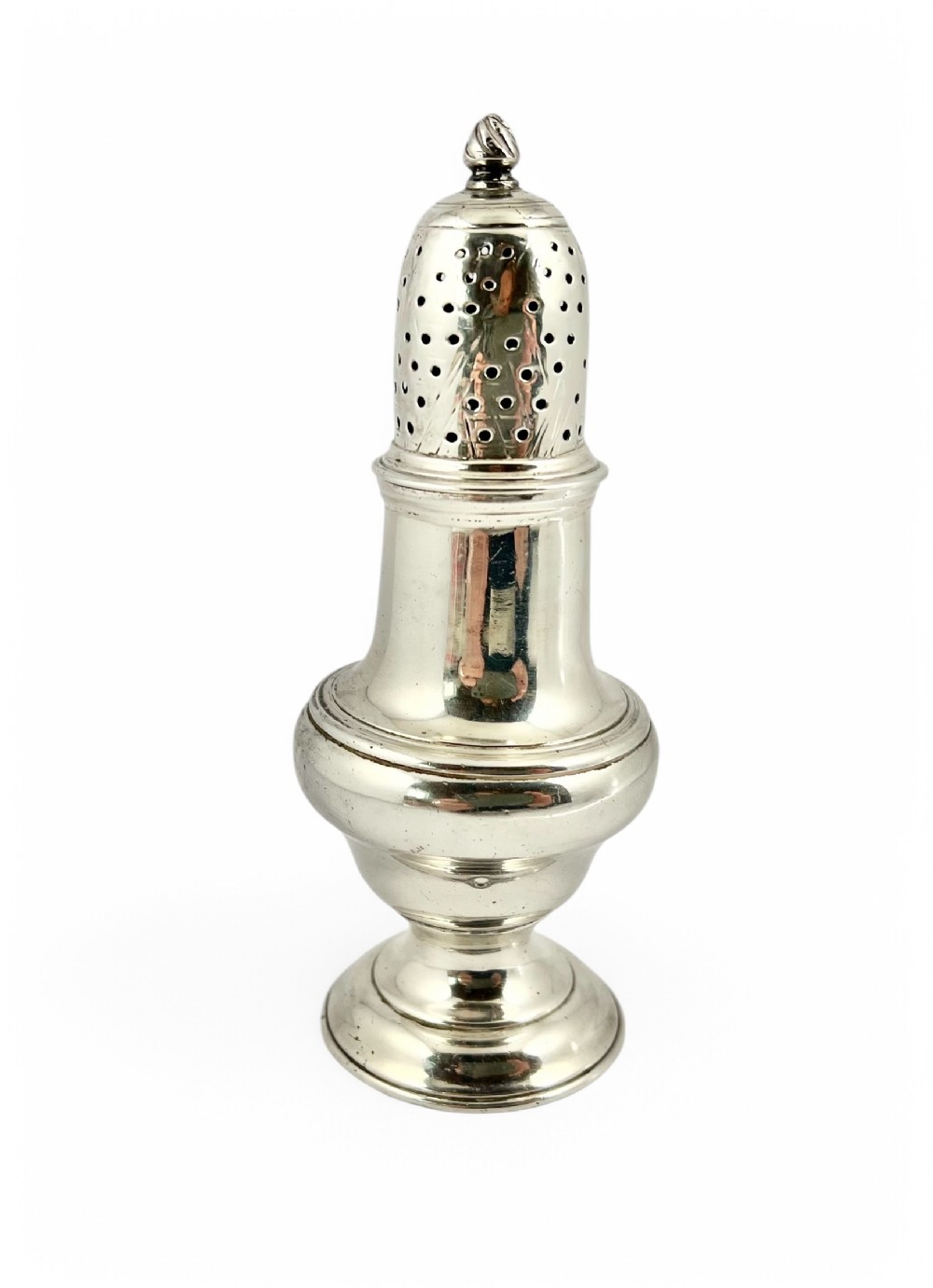 George II antique silver sugar caster, London 1759