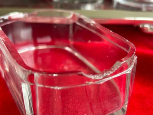 W M F WATERFALL STAND WITH GLASS DISHES - ADDITIONAL PHOTO 4