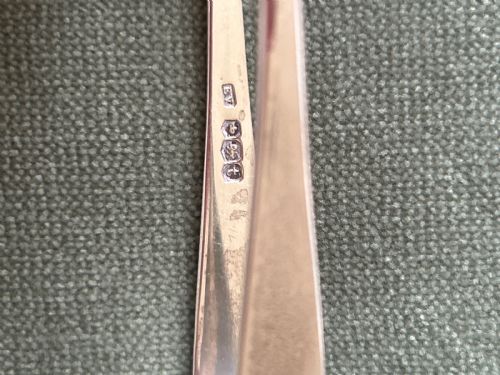 TWO SILVER SUGAR TONGS - ADDITIONAL PHOTO 3