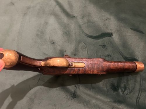 18TH CENTURY PERCUSSION PISTOL - ADDITIONAL PHOTO 5