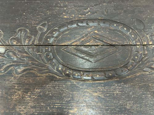 ANTIQUE COFFER - ADDITIONAL PHOTO 4