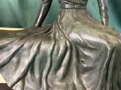 FRENCH ART DECO FIGURE GROUP BY LIMOUSIN - ADDITIONAL PHOTO 3
