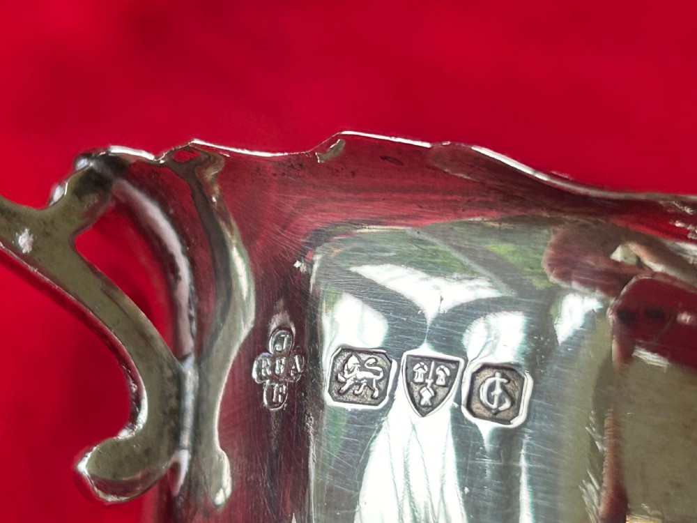 Art Deco Silver sauce boat View III