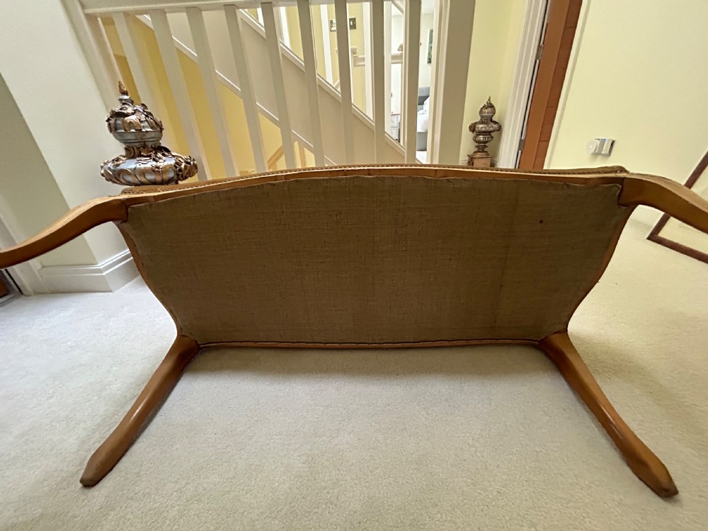 Scroll back settee  View V
