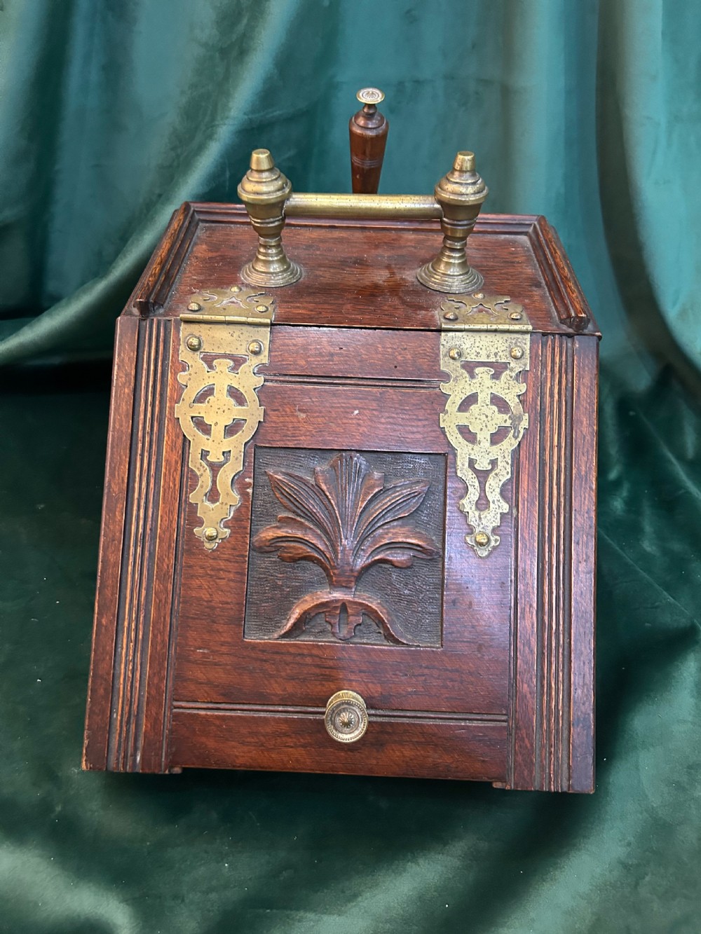 Antique coal box