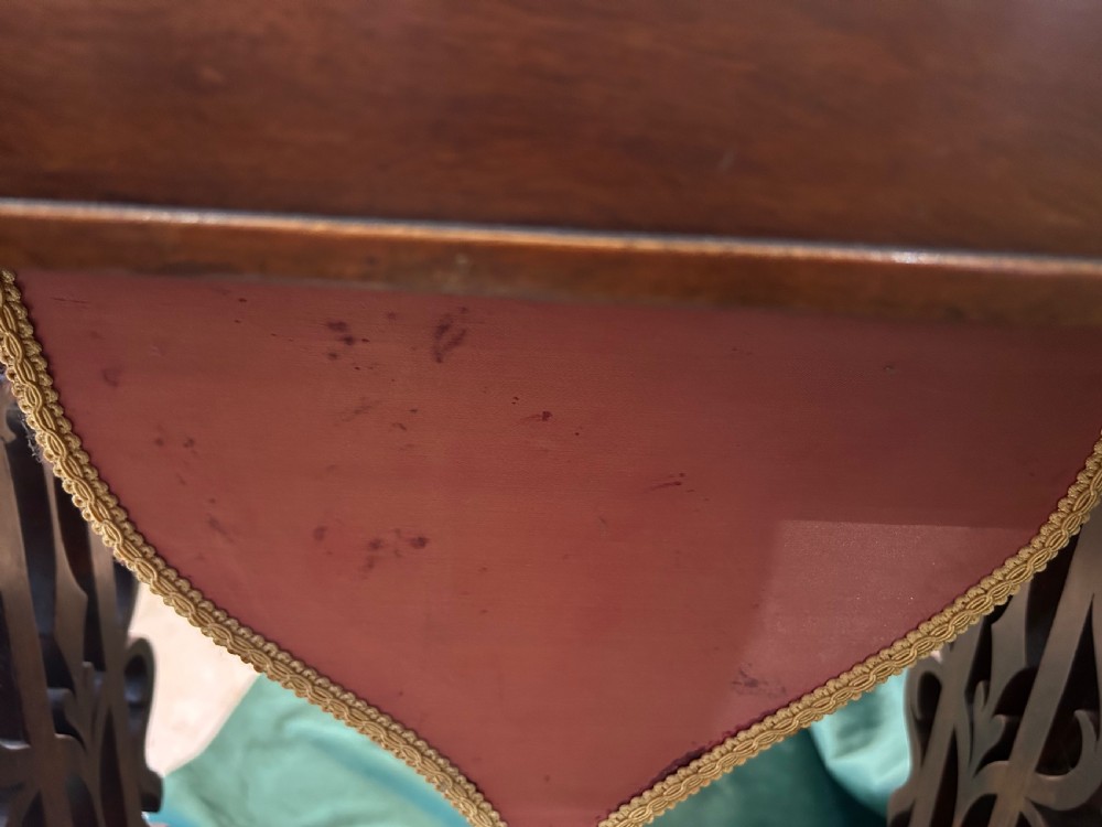 Antique sewing table  View IX
