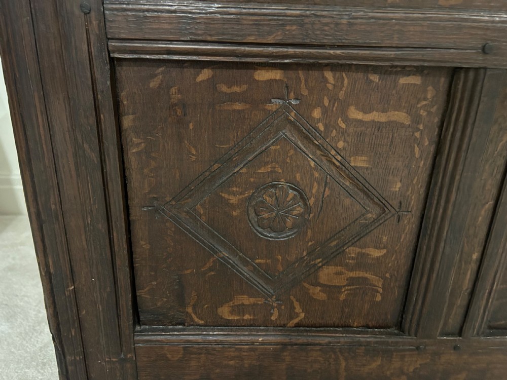 George III blanket chest View XIII