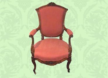 Victorian French Open Arm-chair