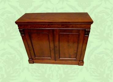 fig 1. Victorian mahogany small sideboard chiffonier