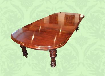 Victorian Mahogany Extending Dining Table