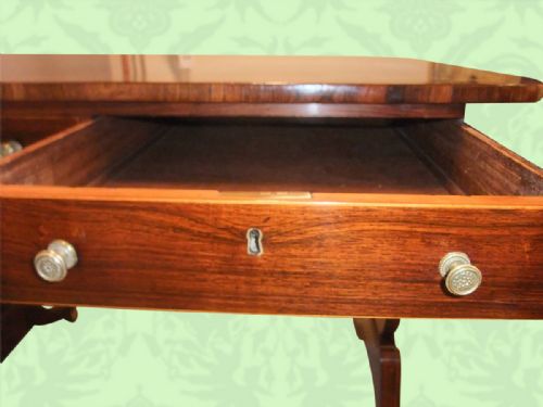 fig 2. Regency rosewood library table