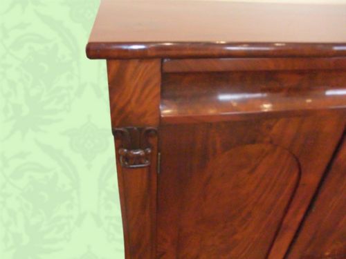 fig 1. William IV mahogany chiffonier